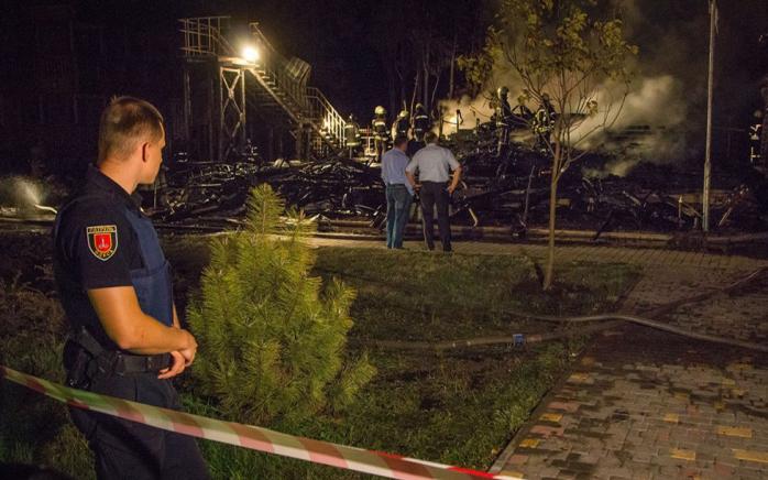 Пожежа в дитячому таборі в Одесі: поліція проводить розслідування за фактом загибелі дітей (ФОТО, ВІДЕО)