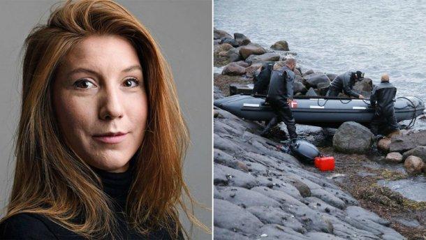 Знайдено фрагменти тіла шведської журналістки, яка загинула на підводному човні «Наутілус»