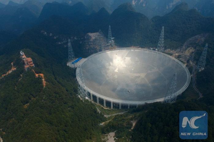 Найбільший у світі радіотелескоп FAST зробив перше відкриття (ФОТО, ВІДЕО)