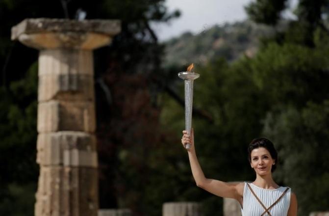 Олимпиада-2018: в Греции отрепетировали церемонию зажжения огня (ФОТО)