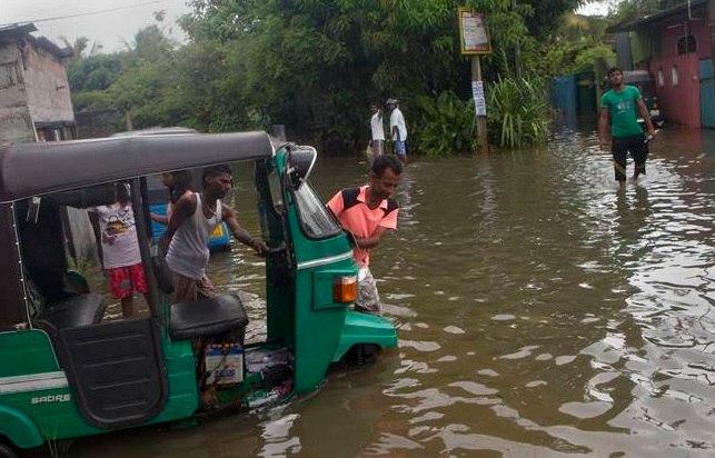 Наводнение в Шри-Ланке. Фото: meteoprog.ua