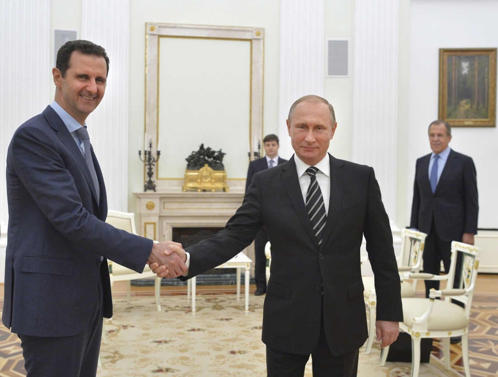 Асад в Кремле