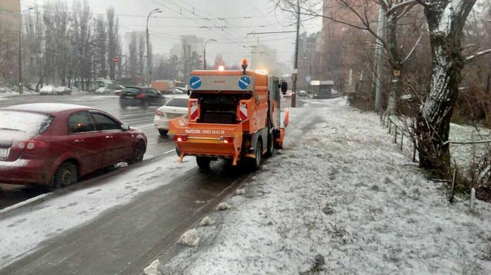 Снегопад. Фото: kyivcity.gov.ua