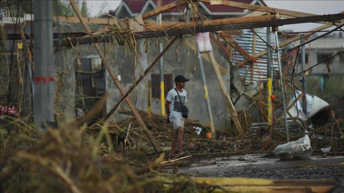 Наслідки шторму на Філіппінах. Фото: Anadolu Agency
