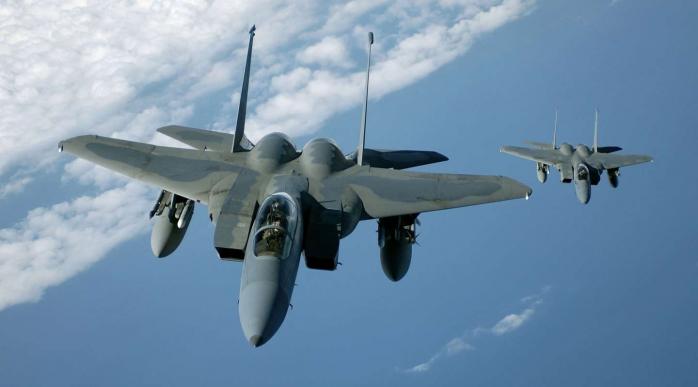 Истребители F-15, фото: 112