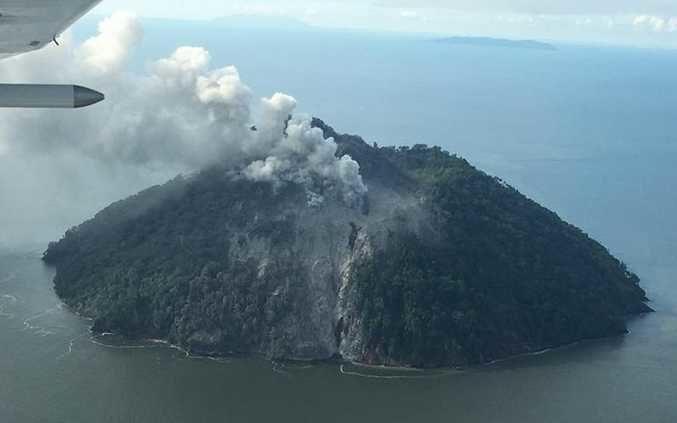 Вулкан в Папуа-Новой Гвинее. Фото: Информатор